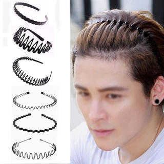 Cài tóc gợn sóng màu đen tiện lợi cho nam nữ