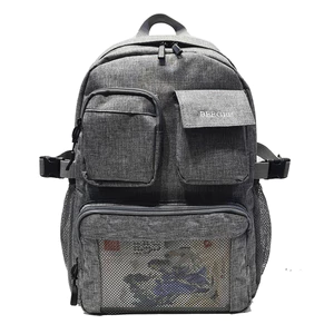 ( MAY KỸ ) Balo nam nữ thời trang Hàn quốc BEE GEE 114 chống thấm nước và chống shock laptop tốt ( balo 3 hộp trước )