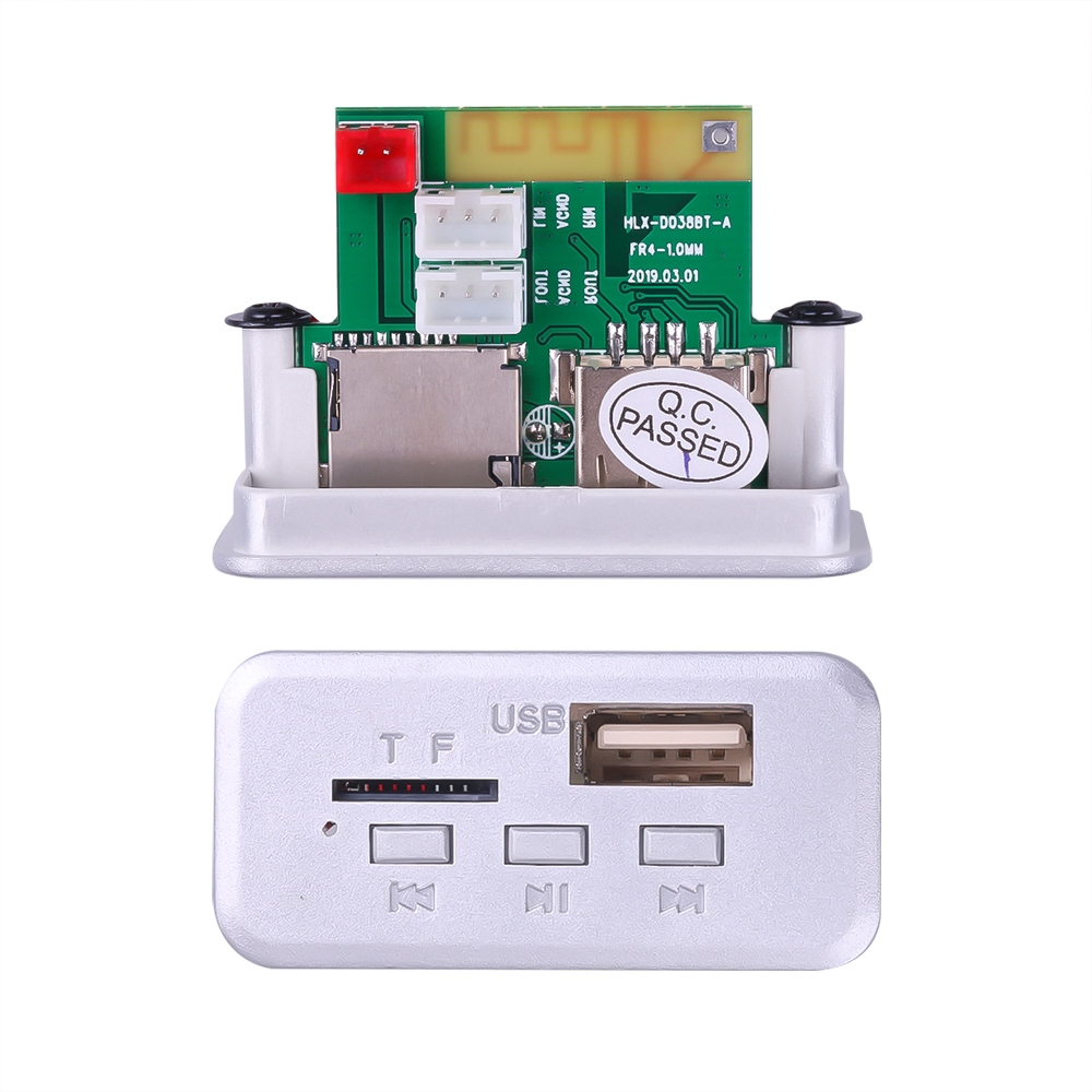 Bảng Mạch Giải Mã Mp3 Wma 12v Bluetooth 5.0 Hỗ Trợ Tf Fm Tiện Dụng Cho Xe Hơi