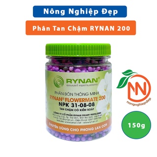 RYNAN 200  Hũ 150g | NPK 31-08-08 | Phân Tan Chậm Có Kiểm Soát