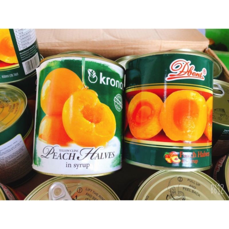 FREESHIP/Đào ngâm Kronos 825g/UỐNG LÀ MÊ