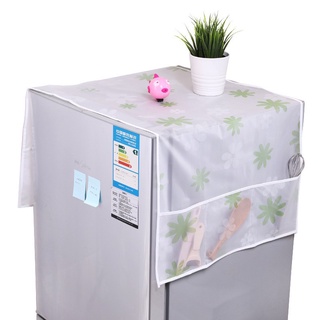 Tấm phủ tủ lạnh đa năng chống thấm bền đẹp trang trí nhà có ngăn để đồ 130 x 55cm 88225