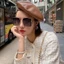 Kính mát thời trang nữ gọng vuông quá khổ tròng mắt phủ Polarized chống chói cực tốt phiên bản Hàn Quốc đẹp rẻ ABICA 231