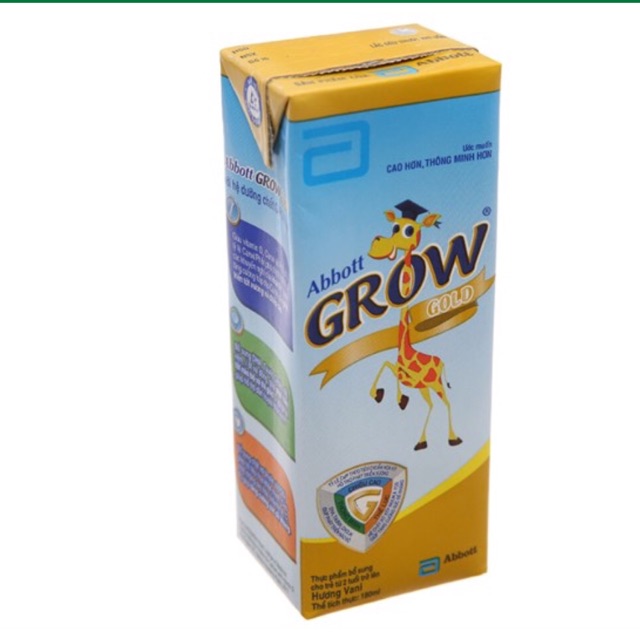 Thùng 48 Hộp sữa Abbott Grow Gold 180ml date 2/2025 | Shopee Việt Nam