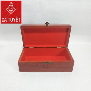 Hộp đựng con dấu, đồ trang sức GỖ HƯƠNG chạm CHIM PHƯỢNG (SIZE VỪA - ẢNH THẬT 100%)