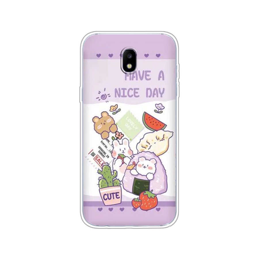 Ốp Điện Thoại TPU Dẻo In Họa Tiết Độc Đáo Thời Trang Cho Samsung Galaxy j3 pro 2017 j3 2016 J4 2018