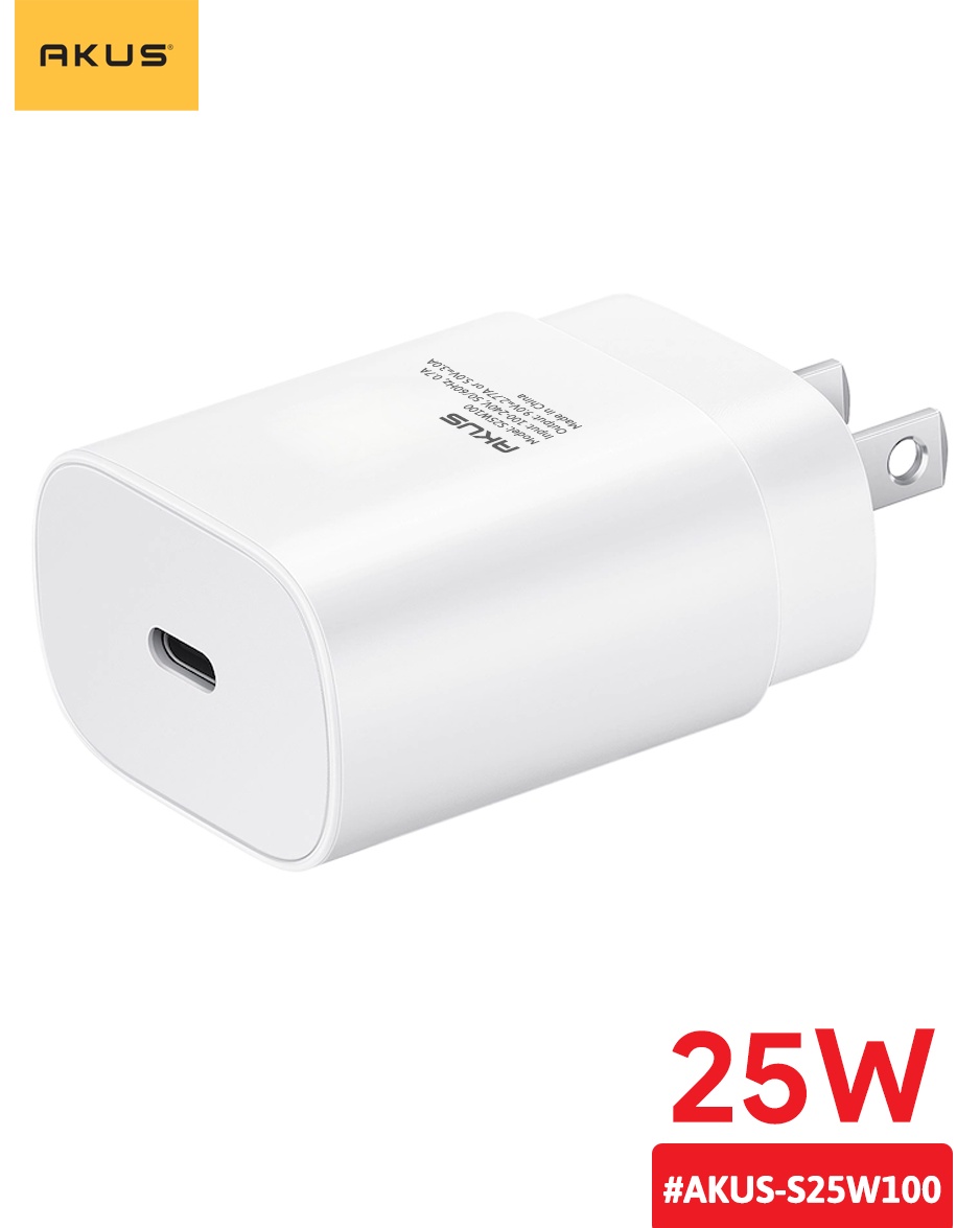 Mô tả Củ sạc 25w sạc nhanh AKUS-S25W100 - HÀNG CHÍNH HÃNG - 1
