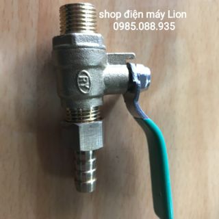 Khoá hơi khí nén - van gạt chuột rời Taiwan lắp máy nén khí