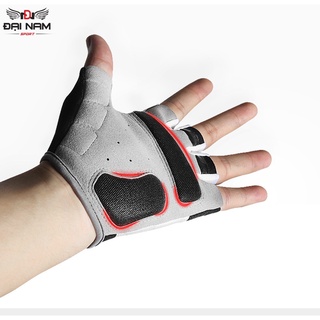 Găng Tay Đi Xe Đạp,Xe Máy,Đi Phượt Tập Gym Thể Thao Hở Ngón DNS 0101 Chống Trơn Đại Nam Sport