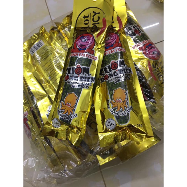 Set Cuộn rong biển 5 gói | Shopee Việt Nam