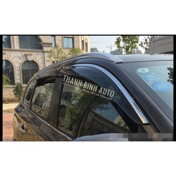 Vè che mưa xe OUTLANDER 2018 - 2026 chỉ inox cao cấp nhất thị trường