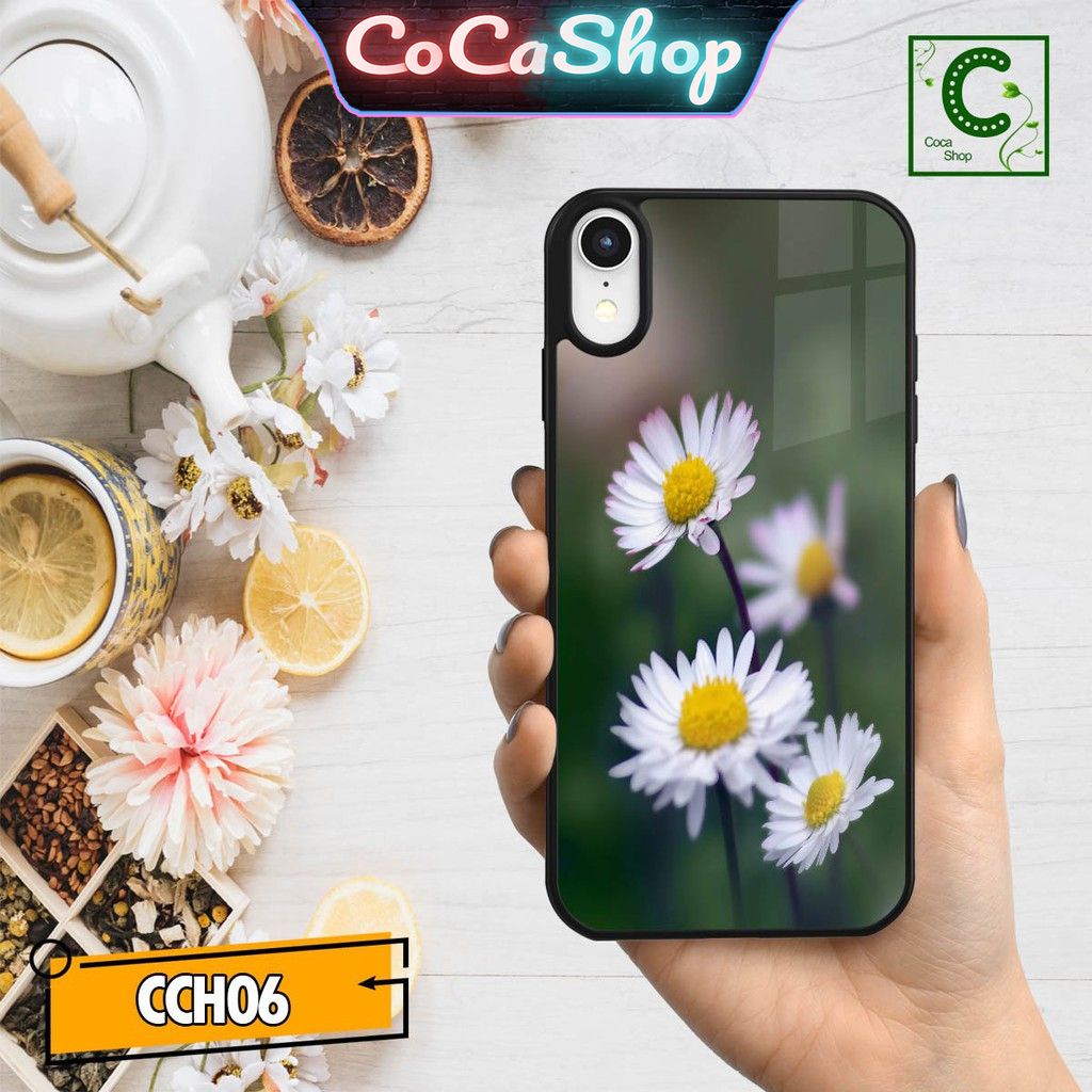 Ốp iphone in hình cực đẹp siêu bền - Cúc họa mi nhẹ nhàng - 6/6plus/6s/6splus/7/7plus/8/8plus/x/.....