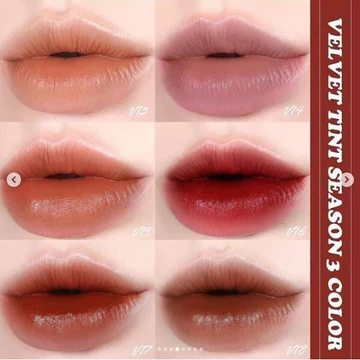 ( SLN 10 ) ( SLN 9 ) [New][V1-V18] Son kem lì Merzy The First Velvet Tint