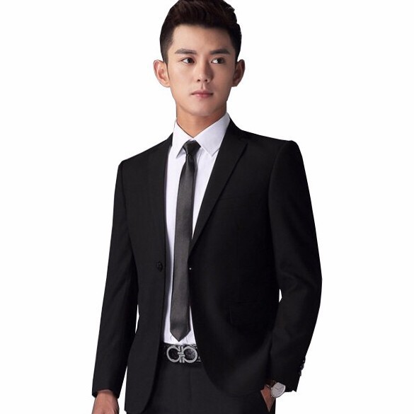 2023] Bộ Vest Nam Phong Cách Hàn Quốc Dáng Ôm Body ( Áo Vest + Quần+ Cà Vạt  Nơ) | Shopee Việt Nam