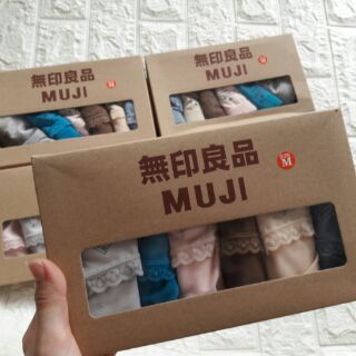 (hộp 6 chiếc) Quần lót nữ chất cotton mềm mát hàng đẹp hộp 6 chiếc