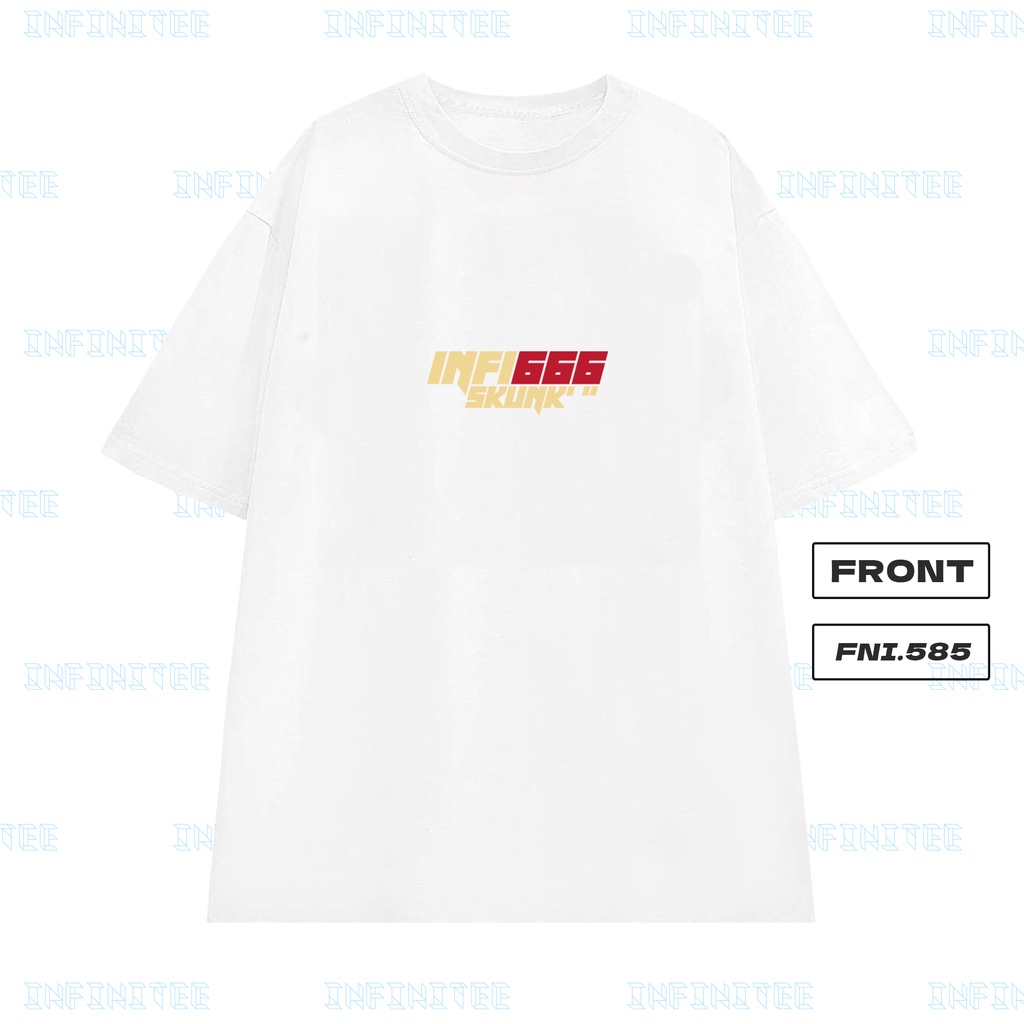 Áo thun INFINITEE Fni0585, Thun 100% Cotton - form rộng Unisex.
