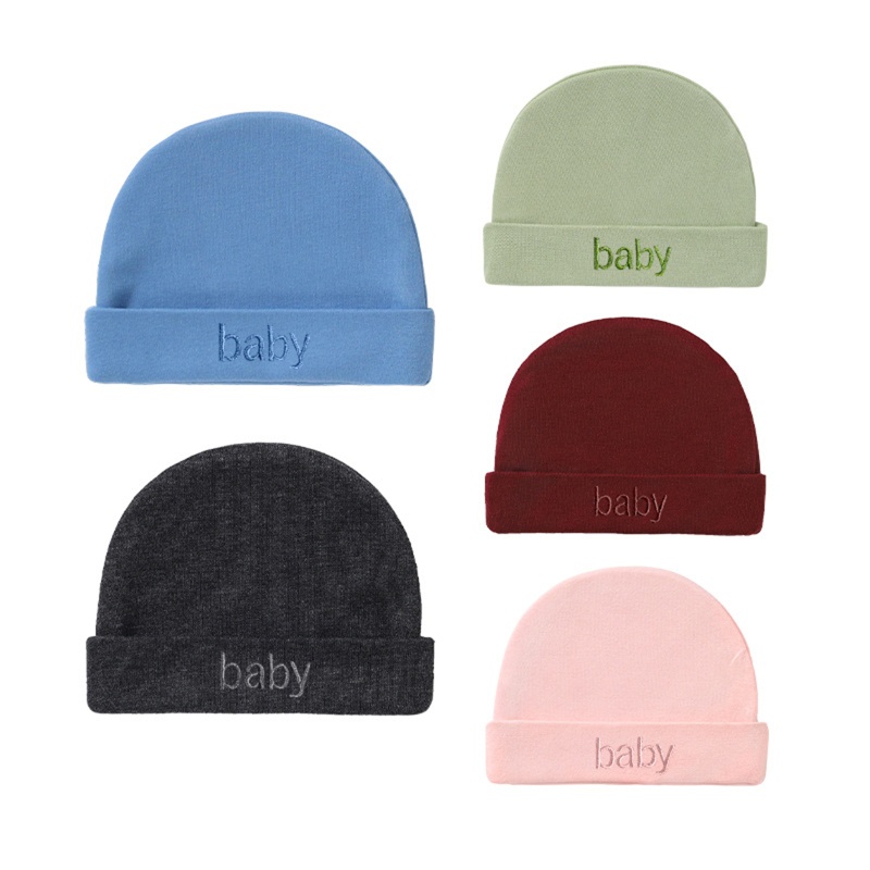Dasbsug Bé Sơ Sinh Mũ Cotton Găng Tay Bao Chân Bộ Sơ Sinh Một Lớp Bộ Cho Bé Gái Bé Trai Sinh Giữ Ấm Cl