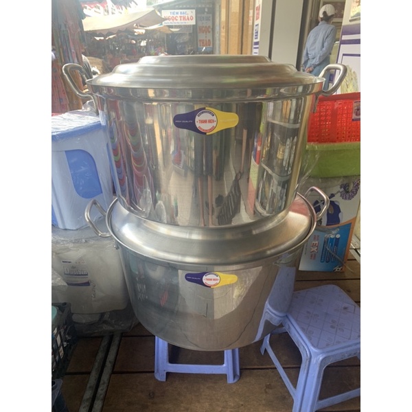 Nồi Nhôm Nắp Mô ( Thanh Hiền ) Size Lớn 62 , 64 , 66 , 68 , 70 , 72cm