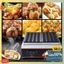 Máy làm bánh takoyaki 4000W khuôn đôi tốc độ gia nhiệt nhanh