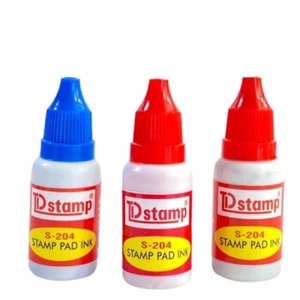 Mực dấu Dstamp màu xanh, đỏ