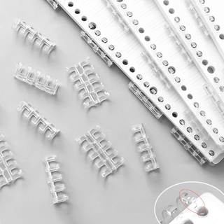 Kẹp bấm lỗ 5 vòng trong suốt đa năng