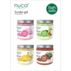 Muối Tắm Tẩy Tế Bào Chết Cơ Thể Giảm Mụn Lưng NUCA 550g