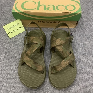 Dép Xăng Đan Nam Chaco Quai Dù Họa Tiết Rằn Ri Mã D101