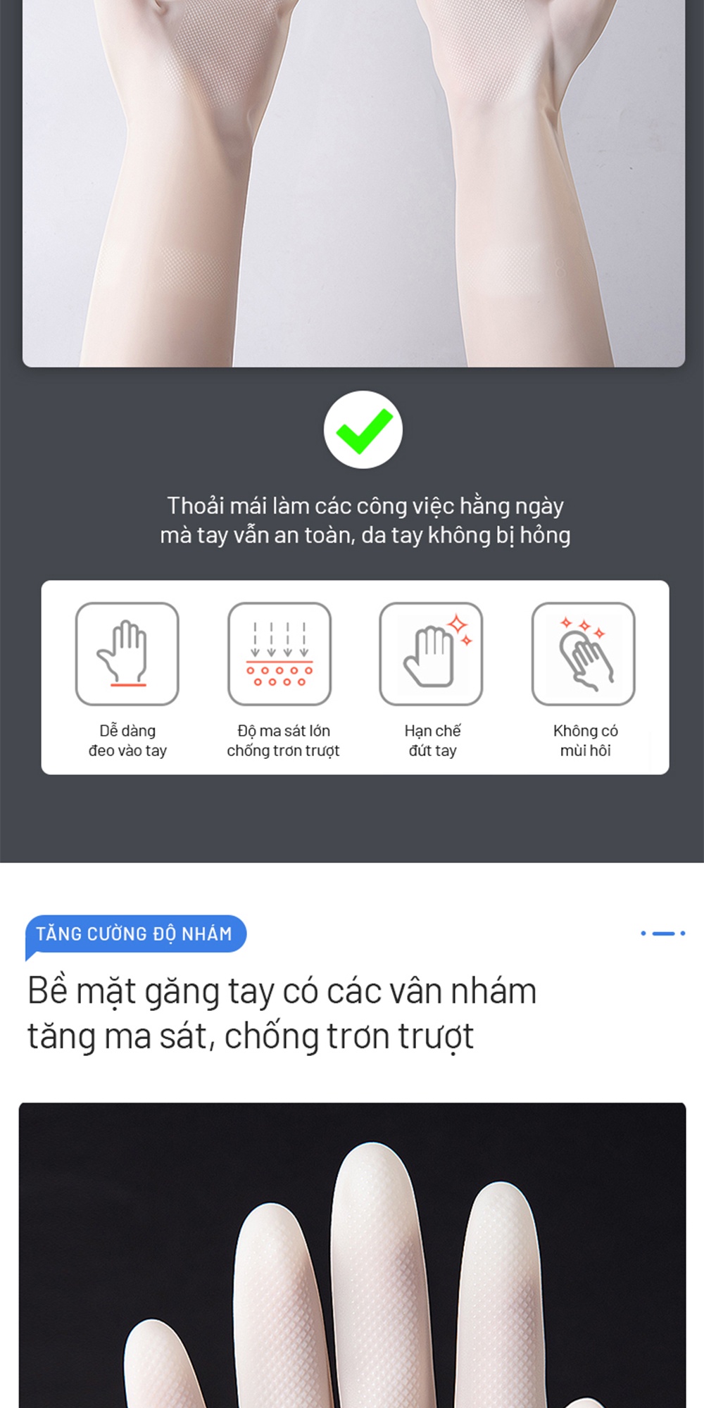 Găng tay Parroti Active AT01 siêu dai