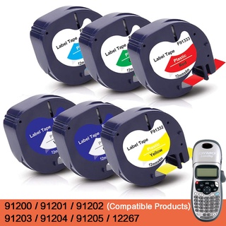 Cuộn Băng Keo Dymo LetraTag 10H00T 1000T Dymo Lete Dymo Letrag Bằng Nhựa Chuyên Dụng Chất Lượng Cao