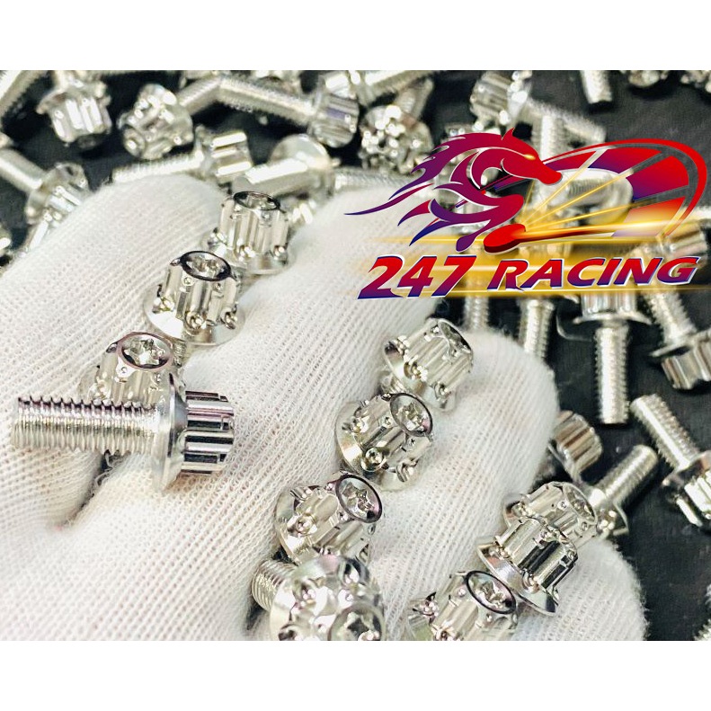 ốc Salaya INOX 304 Trụ S3 gắn Cacte 6li10 gắn xe máy Exciter,winner,sirius,wave,dream...siêu rẻ