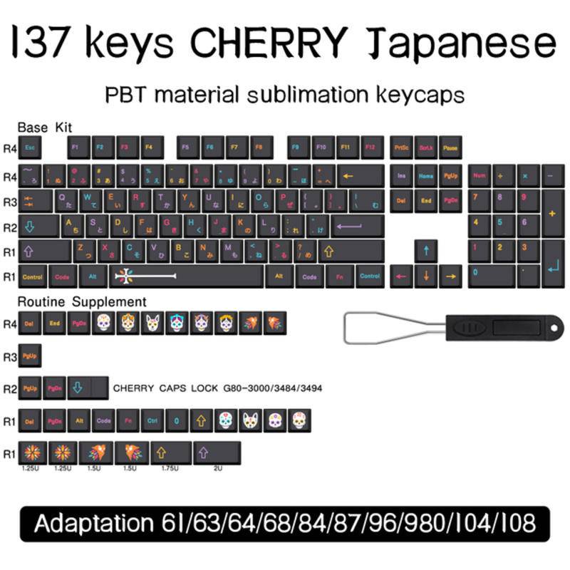 GMK Mictlán Keycap Mictl N Bộ Nắp Bàn Phím Cơ Cherry Profile 60% PBT ...