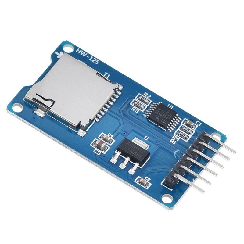 Micro SD Card Mini TF Card Reader Module Giao diện SPI với Chip chuyển ...
