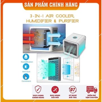 Quạt Điều Hòa Mini, Máy Lạnh Mini, Đèn Ngủ Nhiều Màu Arctic Air