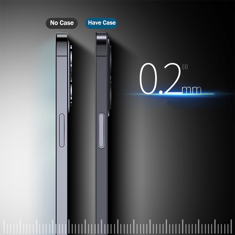 Ốp Điện Thoại Lenuo Siêu Mỏng Thoáng Khí Chống Sốc Cho Iphone 13 Pro Max 14 15 16 11 Pro Max 14 Plus 12 Pro Max - ảnh 3