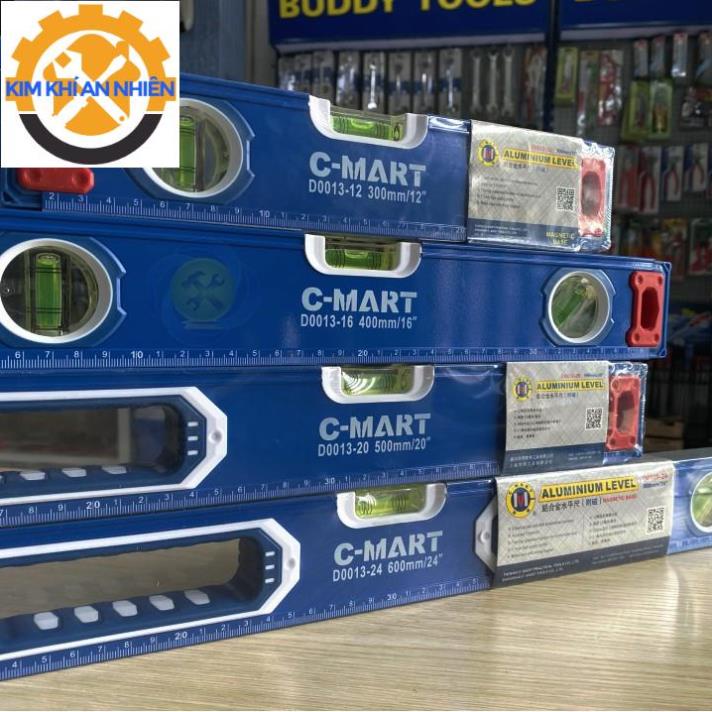 Thước thủy có từ C-MART D0013-12,16,20,24 300mm, 400mm,500mm,600mm ...