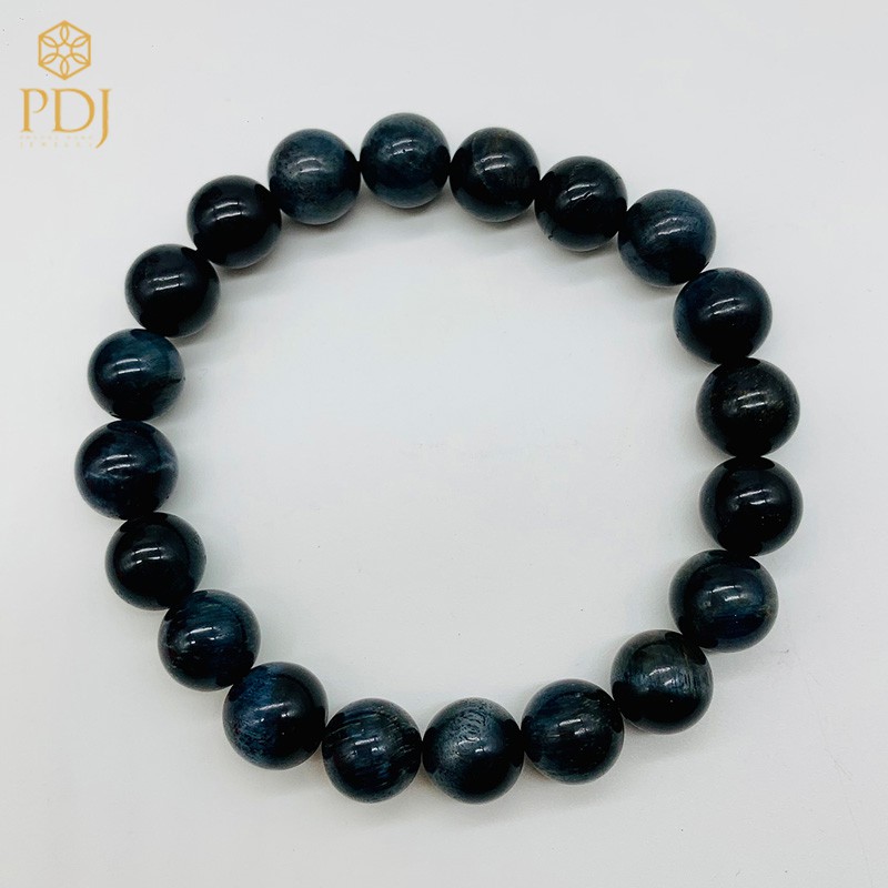 Ảnh Vòng tay đá mắt hổ đen PDJ - Tặng kèm hộp đựng cao cấp - PD0021 - Trang sức PDJ 2