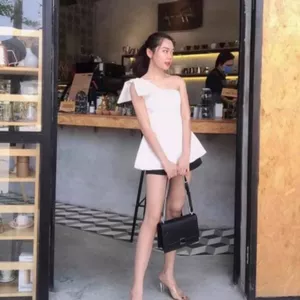 SET ÁO BĂNG NGỰC VAI NƠ KÈM QUẦN