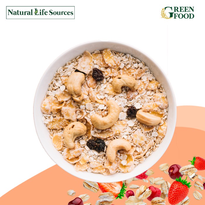 Ảnh Yến mạch Chile JUST OATS nguyên chất cán dày | Túi 907g - Ăn Liền, Túi Tiện lợi, nhập khẩu Chile 4