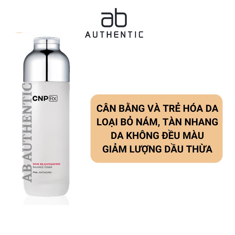 Nước hoa hồng cân bằng trẻ hóa da CNP Rx Skin Rejuvenating Balance ...