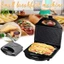 Máy kẹp bánh mì HAEGER RAF 750W gia nhiệt kép, chống dính telfon siêu bền