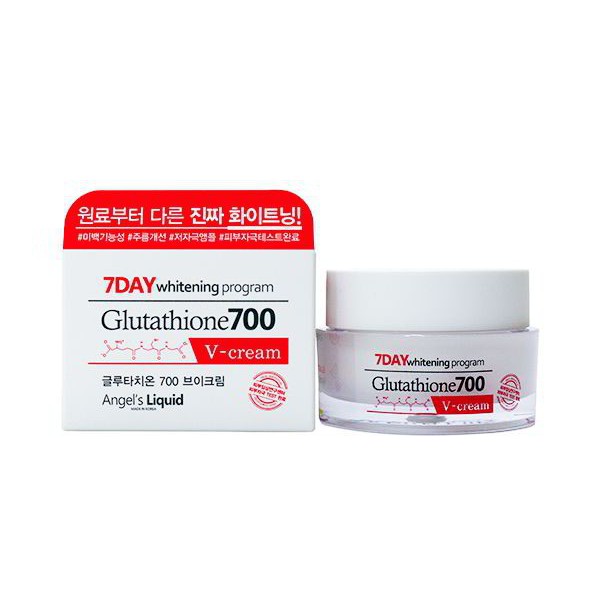 7day whitening program glutathione 700 v-cream Kem Dưỡng Trắng Da 99% Назальный спрей с gut health Size:150 Veg Capsules ampoule is a new
