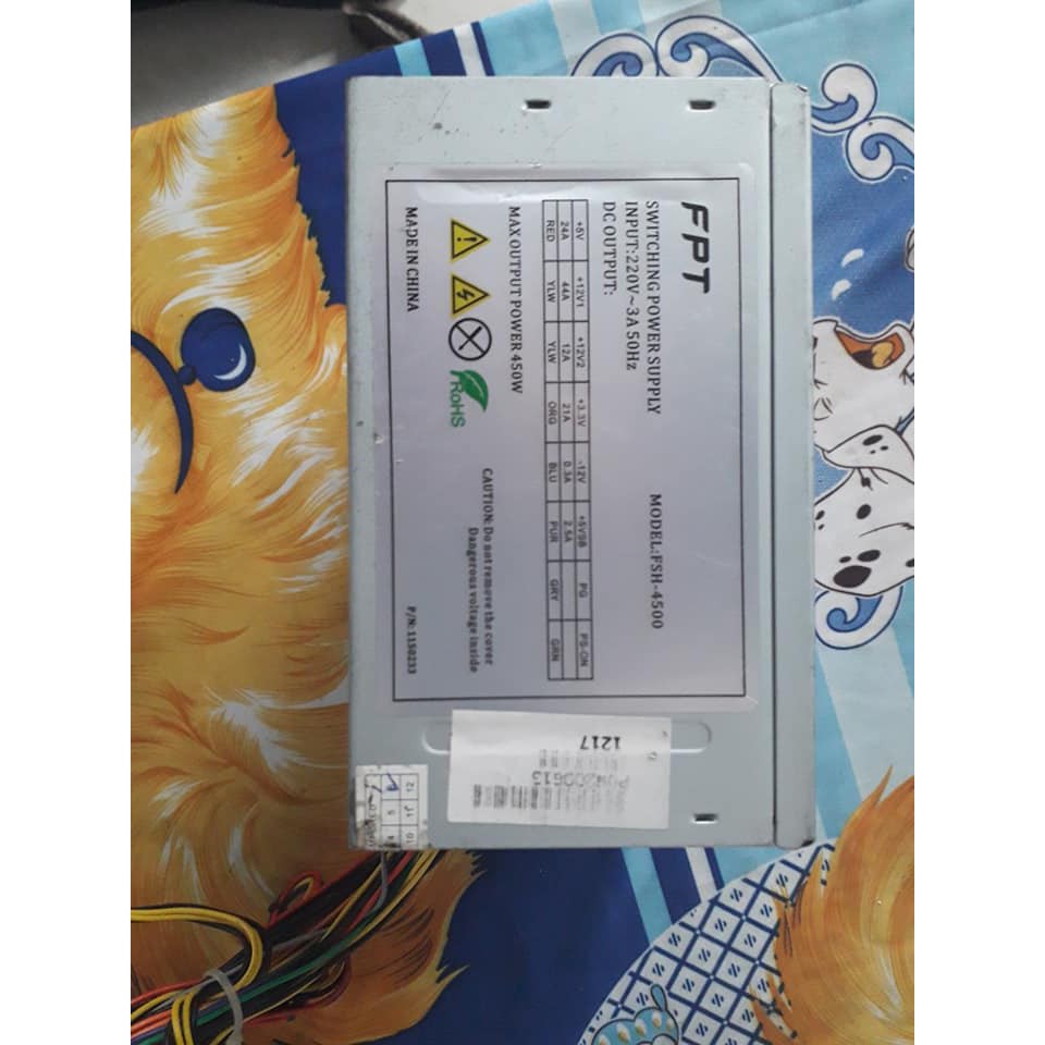 nguồn pc FPT SWITCHING POWER SUPPLY 500W | Shopee Việt Nam