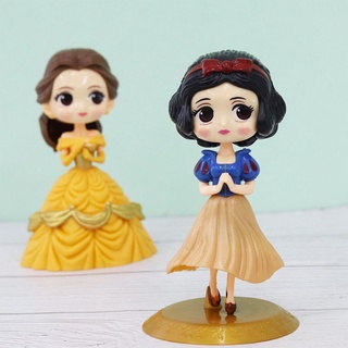 Công chúa Bella Charming Snow White Pvc Thu nhỏ cho sân vườn và trang trí nhà búp bê