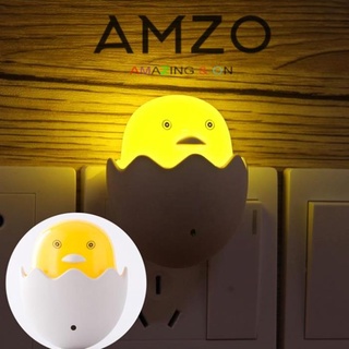 AMZO_ĐÈN NGỦ CẢM ỨNG HÌNH GÀ CON SIÊU DỄ THƯƠNG (TỰ CẢM ỨNG TRONG PHÒNG TỐI)