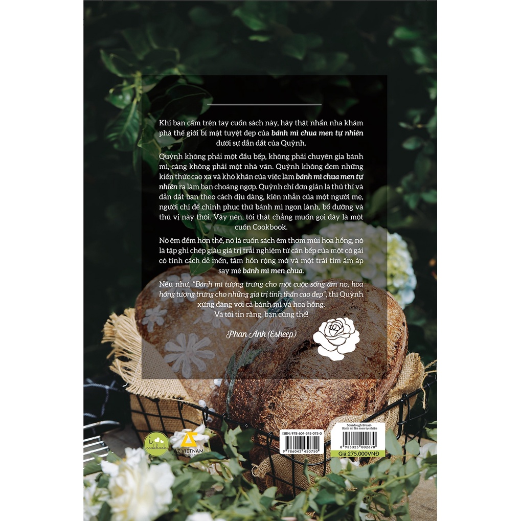 Ảnh Sách - SOURDOUGH BREAD – Bánh Mì Men Tự Nhiên (Tái Bản) 1