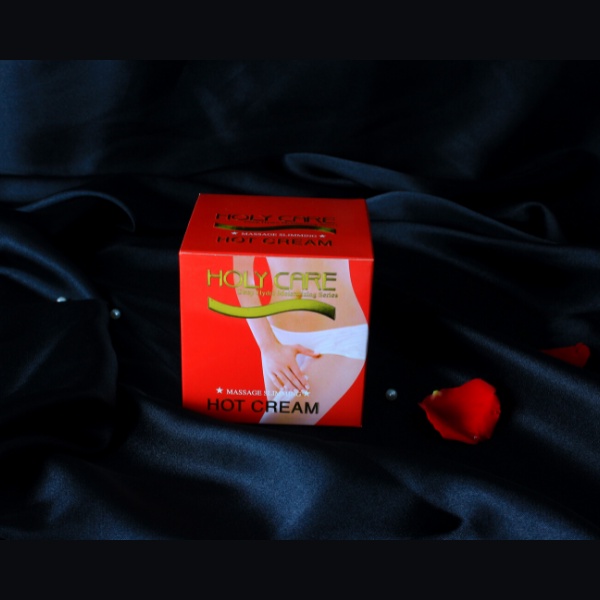 [Tặng kèm bông phấn]Kem tan mỡ cao gừng Hot Cream Holy Care 300g DATE 9/2026