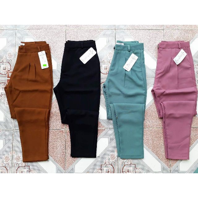 Quần Baggy Cao Cấp vải Đen Trơn Form Dáng Chuẩn QBG89