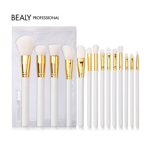 Ảnh Bộ Cọ Cá Nhân Bealy | Bộ Trang Điểm Cao Cấp Chính Hãng | Cọ Lông Mền Xịn Bealy 10C|12C|14C 4