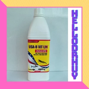 Chế Phẩm Sinh Học - Thuốc Thủy Sản - Tăng Trọng USA BVIT - Tăng Trọng Tôm Cá, Bổ Sung Vitamin và Acid Amin...Chai 1 lít