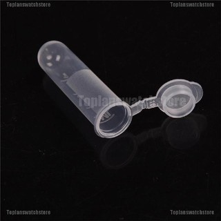 [Hàng mới về] Set 30 ống ly tâm bằng nhựa tiện dụng cho phòng thí nghiệm 5ml